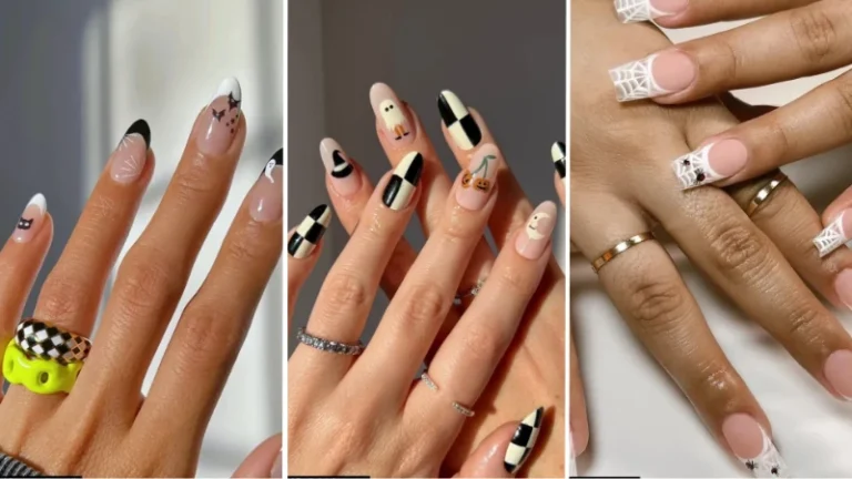 easy halloween nails 1