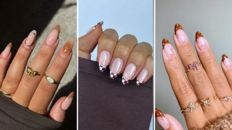 fall french nails 1