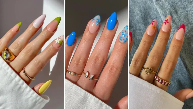 floral nail ideas 1