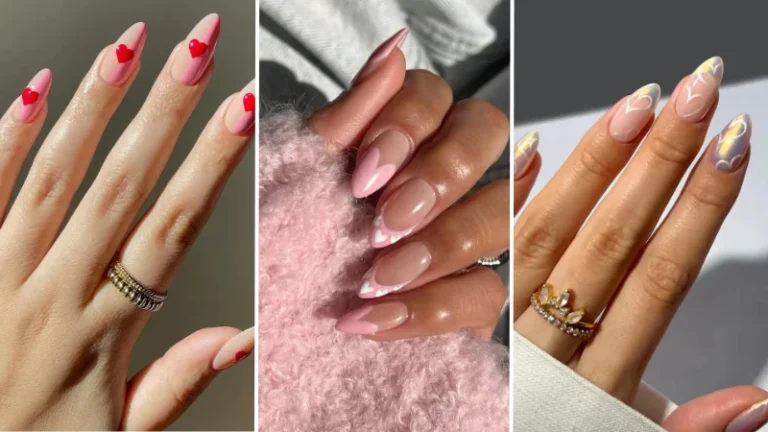 valentines day nails 1