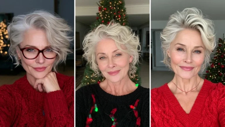christmas hairstyles for older women 1