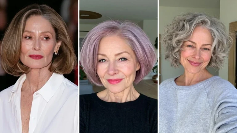 hairstyles for older women with thin hair 1