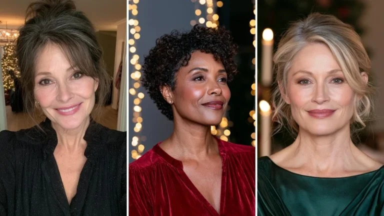 holiday hairstyles for women over 50 1