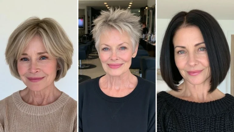 low maintenance hairstyles for women over 60 1