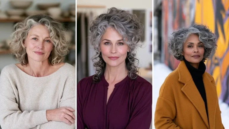 winter curly hairstyles for women over 50 1