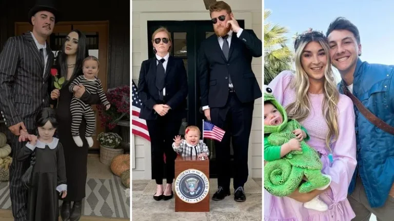 family of 4 halloween costumes 1